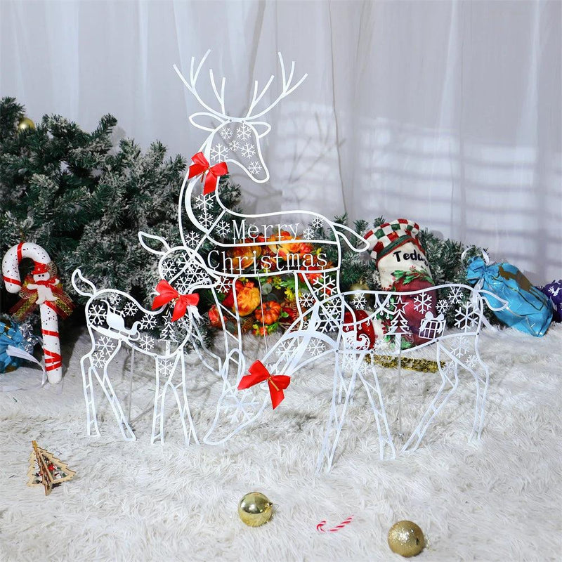Renas de Led Decoração Natalina - Compre 2 Leve 3